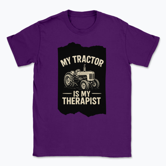 Koszulka męska - My Tractor is My Therapist