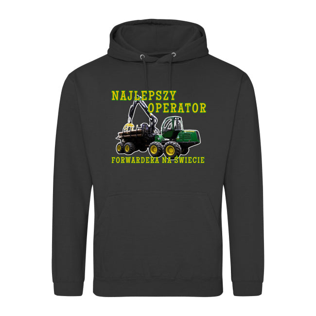 Bluza z kapturem - NAJLEPSZY OPERATOR FORWARDERA NA ŚWIECIE