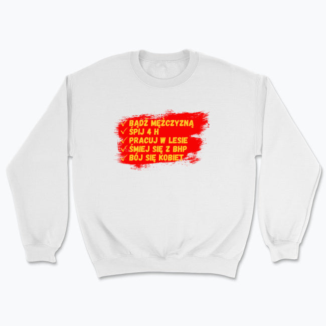 Bluza - Pracuj w lesie