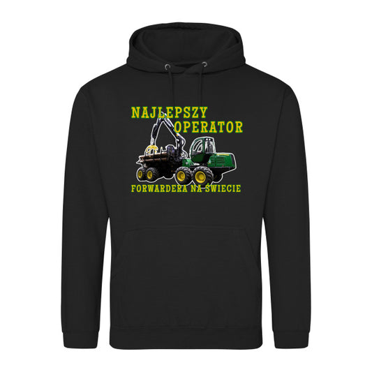 Bluza z kapturem - NAJLEPSZY OPERATOR FORWARDERA NA ŚWIECIE
