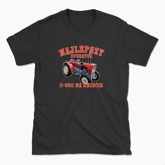 Męska koszulka NAJLEPSZY OPERATOR C-330 NA ŚWIECIE